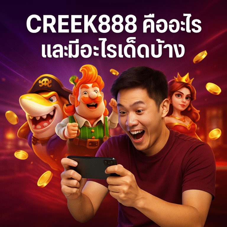 CREEK888 คืออะไร และมีอะไรเด็ดบ้าง