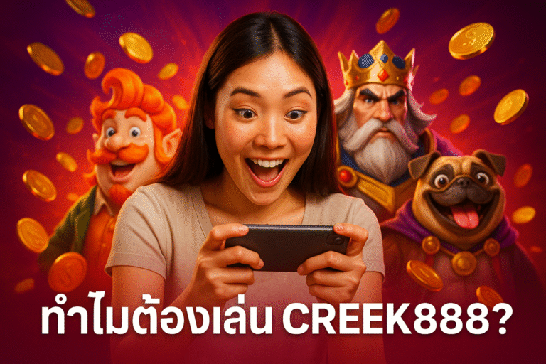ทำไมต้องเล่น CREEK888?