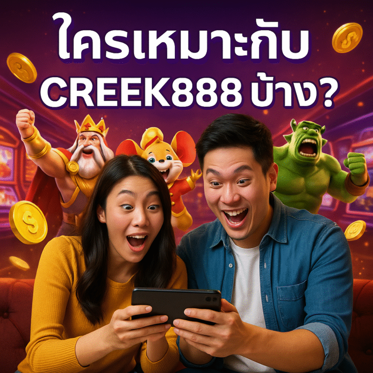 ใครเหมาะกับ CREEK888 บ้าง?
